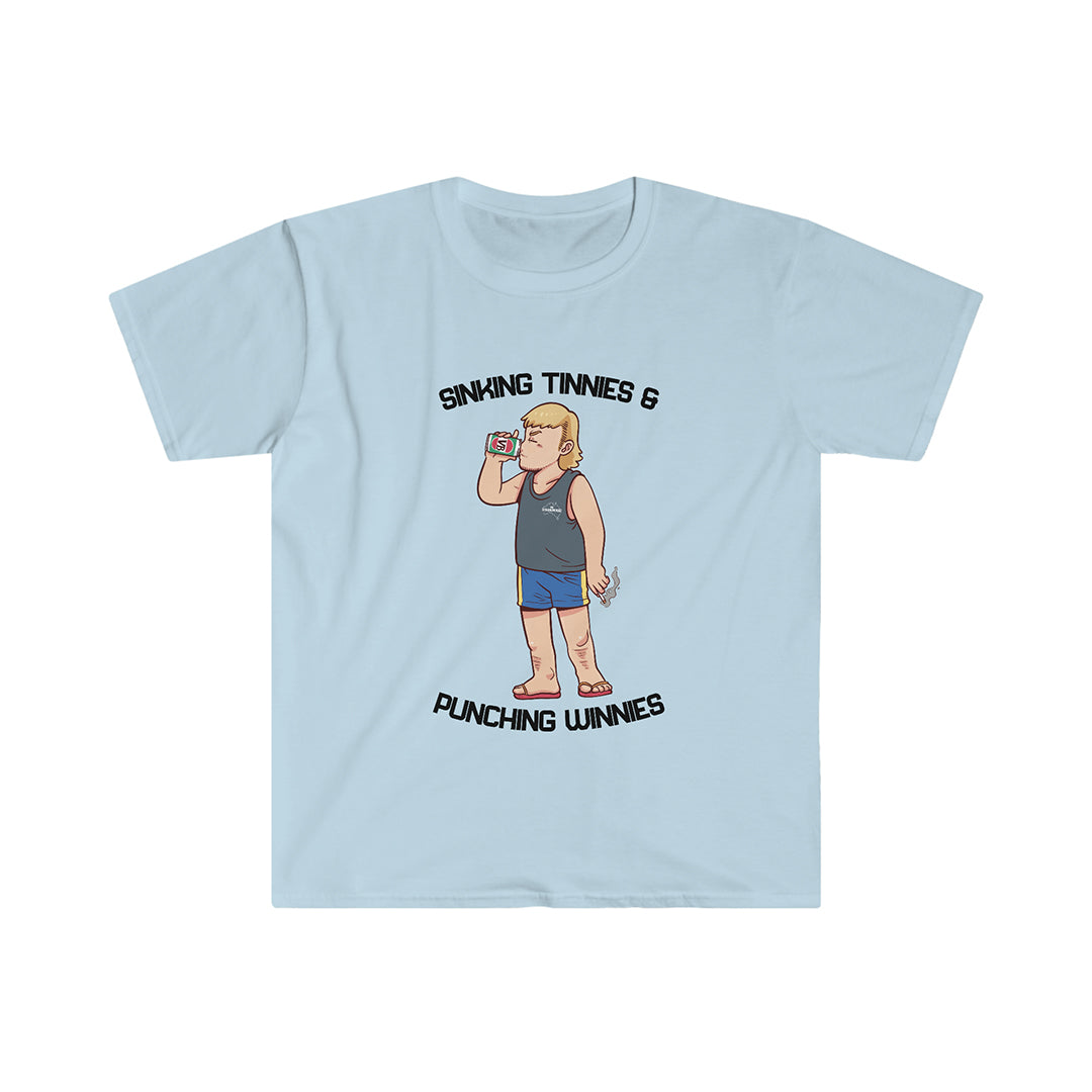 Sinking Tinnies & Punching Winnies T-Shirt