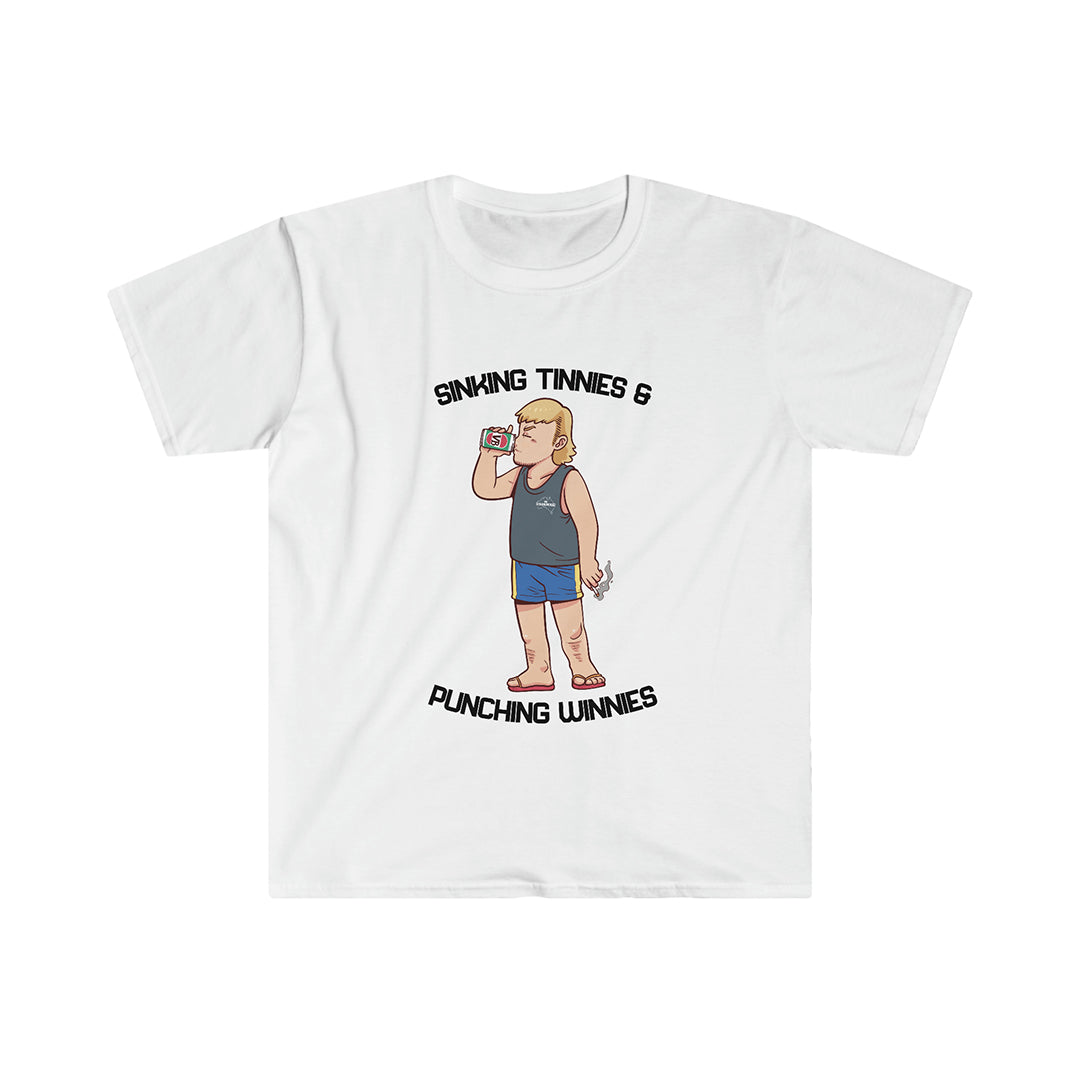 Sinking Tinnies & Punching Winnies T-Shirt